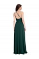 Open Back Sleeveless One Shoulder A-Line Stretch Crepe Formal Evening Gown / Prom Dress / Bridesmaid Dress Worcester