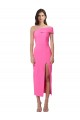 Sleeveless One Shoulder Sheath Stretch Crepe Evening Gown / Prom Dress / Bridesmaid Dress Worcester