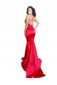 Low Back Sleeveless Sweetheart Mermaid Stretch Satin Formal Evening Gown / Prom Dress / Bridesmaid Dress Worcester