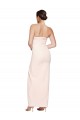Low Back Sleeveless Cowl Neck Mermaid Stretch Satin Formal Evening Gown / Prom Dress / Bridesmaid Dress Worcester