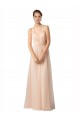 Nude Sleeveless Sweetheart A-Line Tulle Bridesmaid Dress / Evening Dress Worcester
