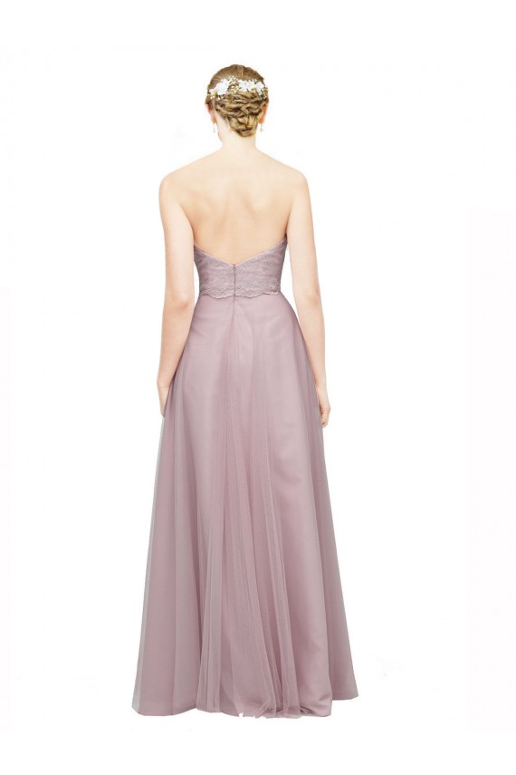 Sleeveless Sweetheart A-Line Tulle & Lace Bridesmaid Dress / Evening Dress Worcester