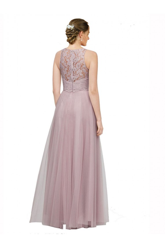 Sleeveless Sweetheart A-Line Tulle & Lace Bridesmaid Dress Worcester