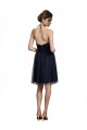 Sleeveless Halter Neck A-Line Tulle Bridesmaid Gown Worcester