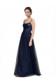 Sleeveless Spaghetti Straps A-Line Tulle & Lace Bridesmaid Dress Worcester