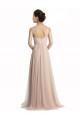 Sleeveless Square Neck A-Line Tulle Bridesmaid Evening Dress Worcester