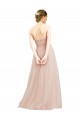 Open Back Sleeveless Sweetheart A-Line Tulle Semi Formal Dress / Bridesmaid Dress Worcester
