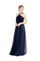 Sleeveless Halter Neck A-Line Tulle Bridesmaid Dress / Evening Dress Worcester