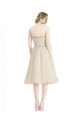 Sleeveless Strapless A-Line Tulle Bridesmaid Dress Worcester