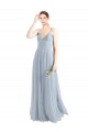 Open Back Sleeveless Spaghetti Straps A-Line Tulle Evening Dress / Bridesmaid Dress Worcester