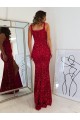 Sleeveless Square Neck Sheath Velvet Sequin Prom Dress Worcester