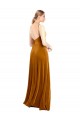 Sleeveless Spaghetti Straps A-Line Stretch Velvet Prom Dress / Bridesmaid Dress Worcester