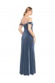 Sleeveless Off the Shoulder A-Line Stretch Velvet Prom Dress / Bridesmaid Dress Worcester
