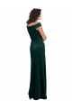 Cap Sleeves Square Neck A-Line Stretch Velvet Formal Evening Gown / Prom Dress / Bridesmaid Dress Worcester
