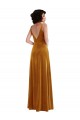 V-Back Sleeveless V-Neck Trumpet Stretch Velvet Semi Formal Evening Dress / Prom Dress / Bridesmaid Dress Worcester